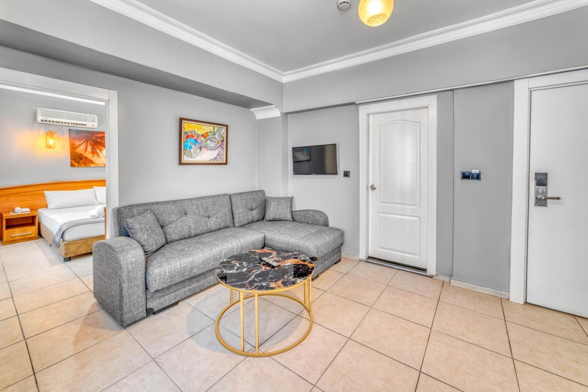 Kleopatra Icaria Apart Hotel 알란야 외부 사진