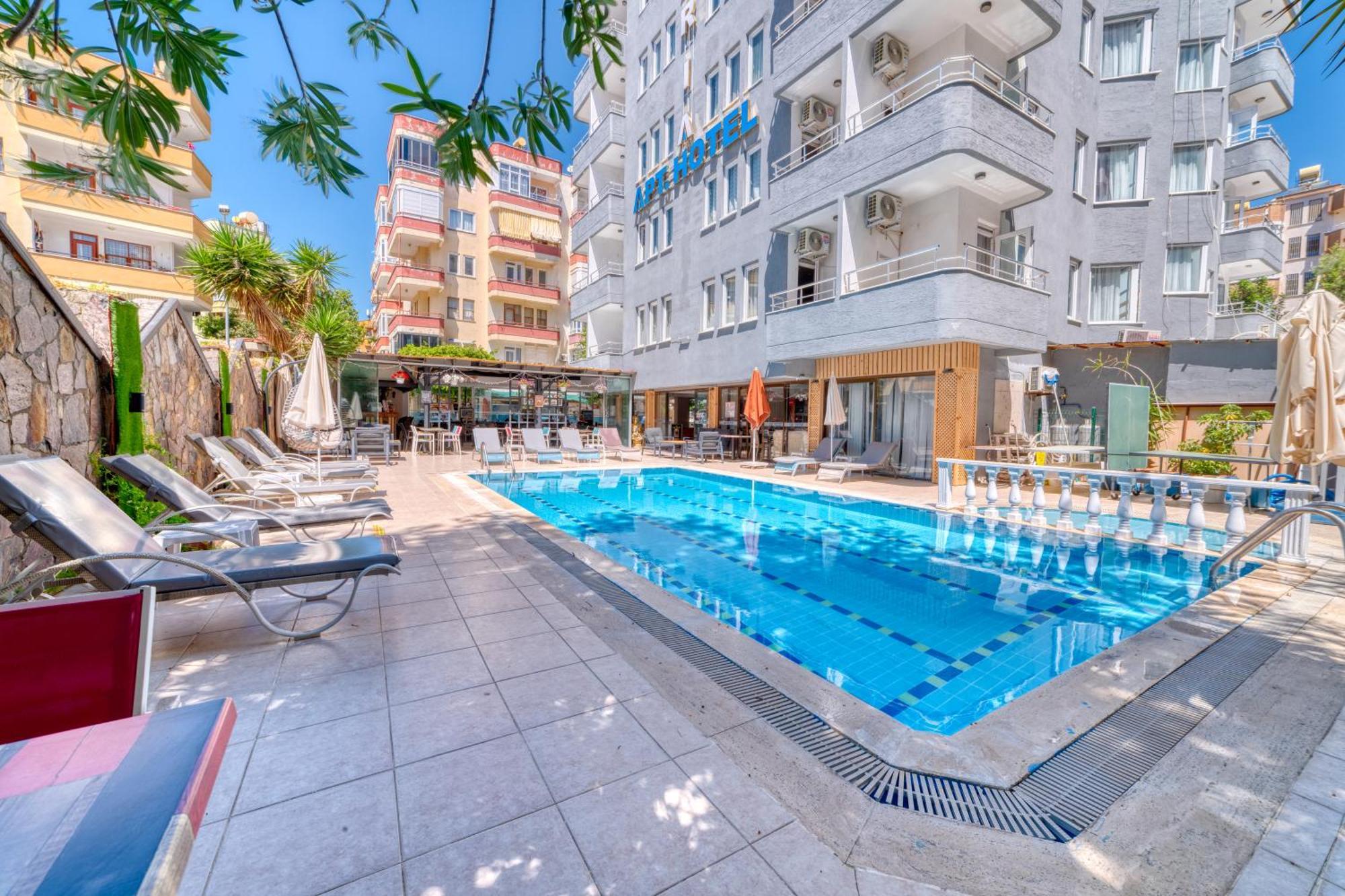 Kleopatra Icaria Apart Hotel 알란야 외부 사진